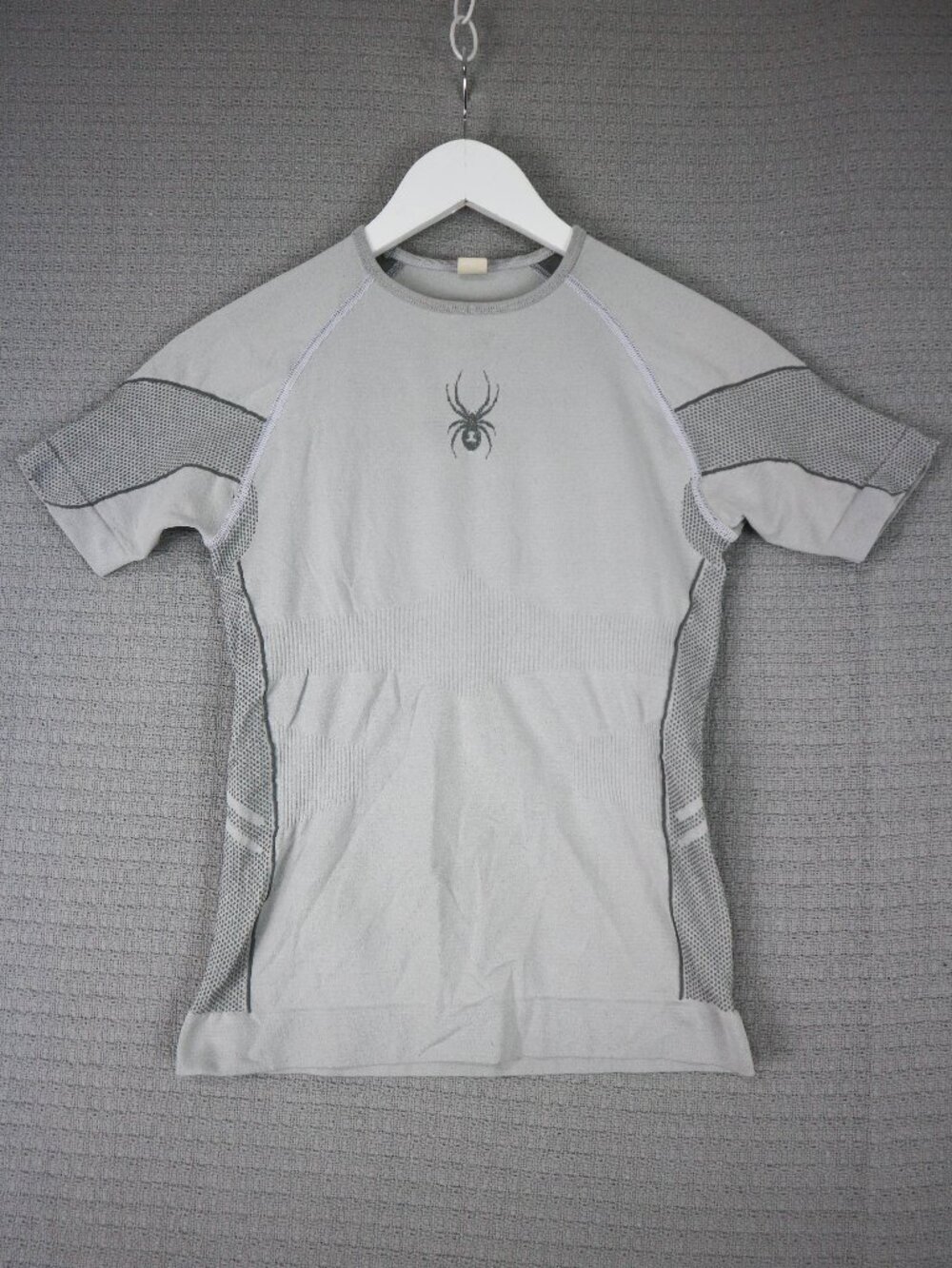 Spyder M/L Womens Compression Shirt Grey